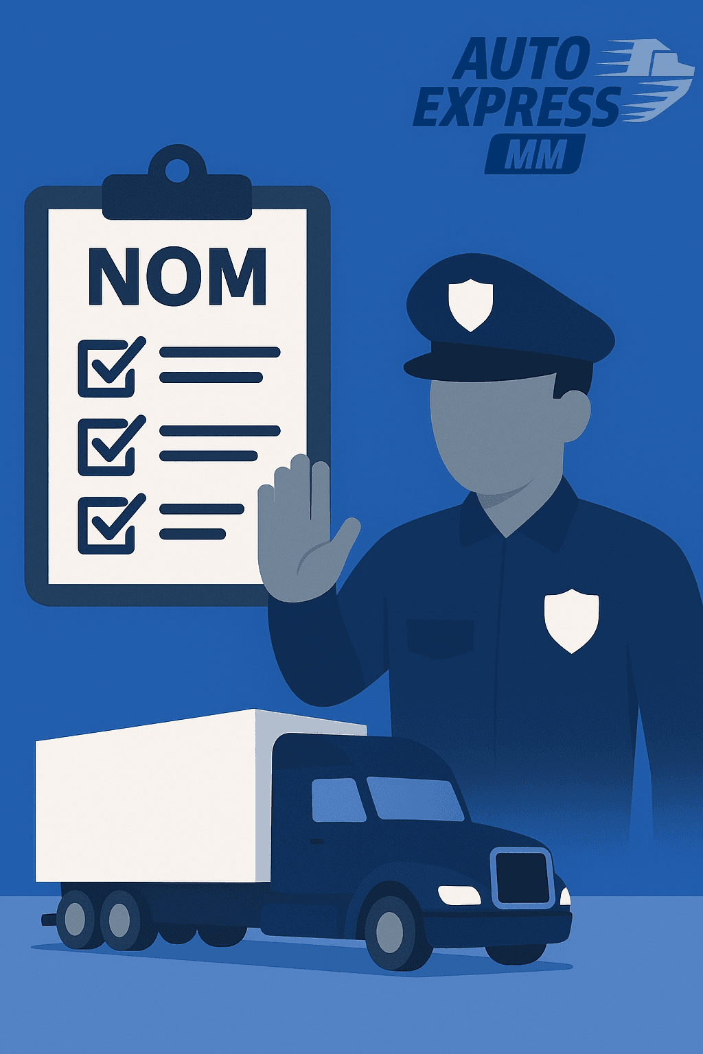 Ilustración de verificación NOM-SCT